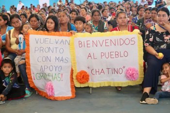 DIF Oaxaca entrega apoyos alimentarios y de movilidad en la Sierra Sur