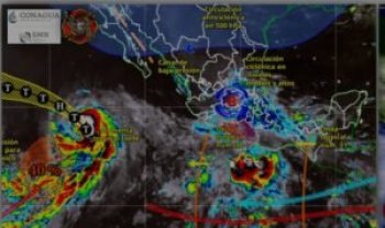 Onda Tropical 31 y circulación ciclónica provocarán lluvias en Guerrero este lunes