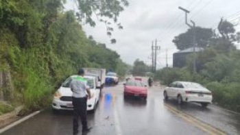Operativo de Tránsito Estatal por lluvias en Acapulco