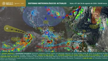 Prevén lluvias y ambiente caluroso en Oaxaca; vigilan tormenta tropical Iselle