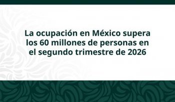 Población ocupada en México alcanza máximo histórico de 60 millones
