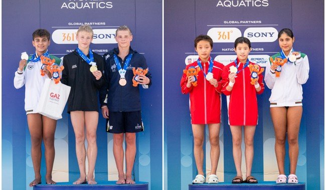 México suma plata y bronce en Mundial Juvenil de Clavados 2026