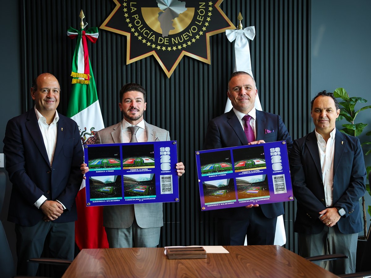 Nuevo León recibe reconocimiento de Host City Monterrey por su papel en el Mundial 2026