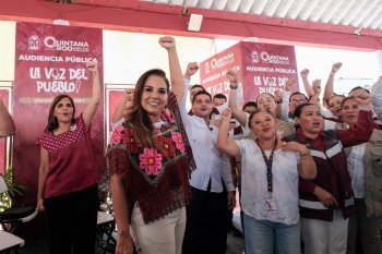 Audiencia pública en Kantunilkín brinda 1,150 atenciones a habitantes de Lázaro Cárdenas