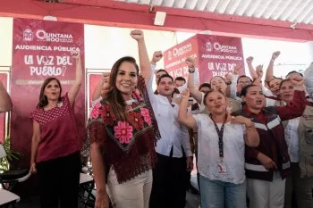 Audiencia pública en Kantunilkín brinda 1,150 atenciones a habitantes de Lázaro Cárdenas
