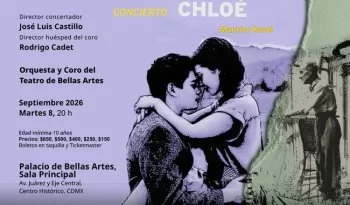 Daphnis et Chloé de Ravel se presentará en el Palacio de Bellas Artes