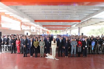 Fiscalía de Aguascalientes recibe armamento, chalecos y 30 vehículos