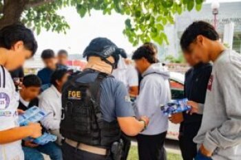 Jornada de prevención contra extorsión en transporte público de Chilpancingo
