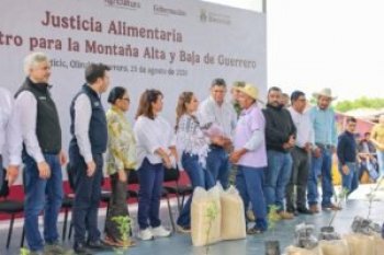 Plan de Justicia Alimentaria en la Montaña de Guerrero: apoyos a 19 comunidades