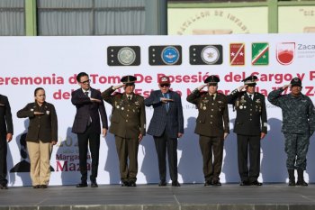 Coronel Jonguitud asume Jefatura de Estado Mayor de la 11/a Zona Militar en Zacatecas
