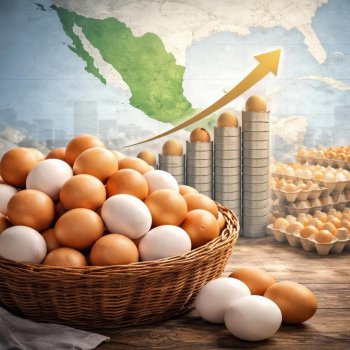 México lidera consumo mundial de huevo: cada persona come 410 piezas al año