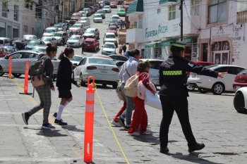 Operativo de vialidad en Zacatecas por inicio de ciclo escolar 2026-2027