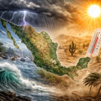 Clima en México hoy: lluvias intensas, calor extremo y vientos fuertes