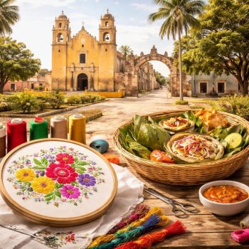 Tekit, el pueblo de Yucatán que borda tradición y sabor