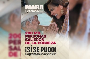 200 mil quintanarroenses salieron de la pobreza, según Cuarto Informe de Mara Lezama