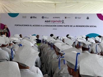 597 personas privadas de la libertad concluyen formación académica en Querétaro