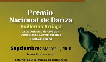 Anuncian finalistas del Premio Nacional de Danza Guillermo Arriaga 2026
