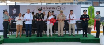 Inauguran Unidad Habitacional de la Guardia Nacional en Chetumal para 61 familias
