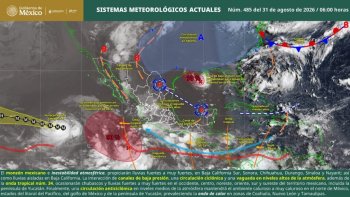 Lluvias fuertes y descenso de temperaturas en Oaxaca por onda tropical 34