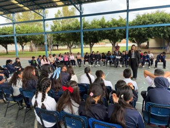Secretaría de las Mujeres lleva 314 acciones de prevención a los 46 municipios de