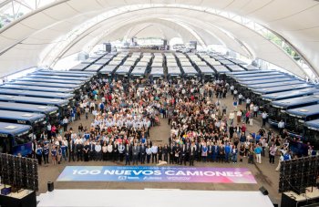 Aguascalientes incorpora 100 camiones al transporte público y anuncia 48 autobuses