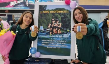 Aylin Ibarra y Melissa Márquez debutan con oro en Mundial de Remo