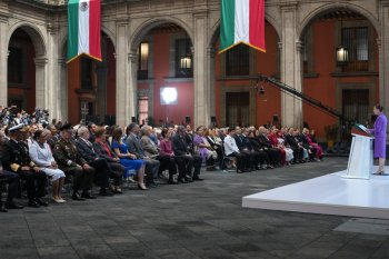 Tere Jiménez asiste al Segundo Informe de Gobierno de Claudia Sheinbaum