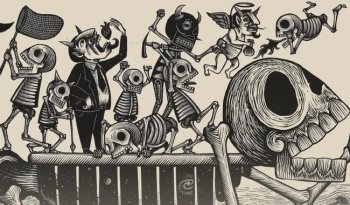Cenart exhibe más de 30 obras de Eduardo Robledo sobre la muerte y el amor