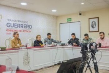 Evelyn Salgado encabeza mesa de seguridad en Guerrero para dar seguimiento a acciones