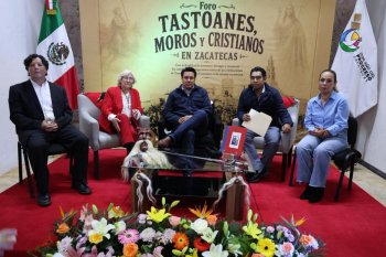 Inician foro sobre Tastoanes, Moros y Cristianos en Zacatecas