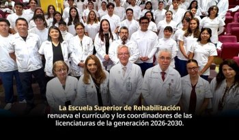 INR da bienvenida a 46 estudiantes de nuevo ingreso en rehabilitación