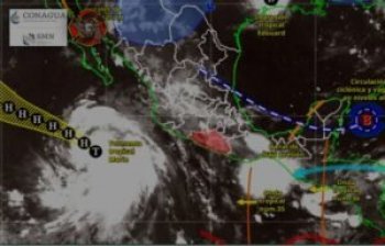 Prevén lluvias y tormentas eléctricas en cuatro regiones de Guerrero