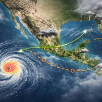 Huracán Marie, dos ondas tropicales y el monzón mexicano mantendrán lluvias en México