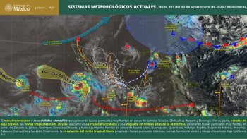 Lluvias y calor de hasta 35 grados en Oaxaca por onda tropical 36