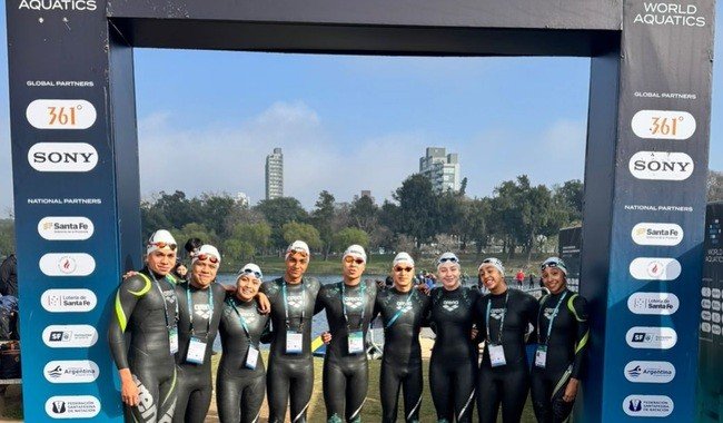 México inicia participación en Mundial Juvenil de Aguas Abiertas en Argentina