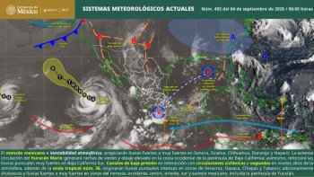 Onda tropical 36 dejará lluvias y calor de hasta 40 grados en Oaxaca