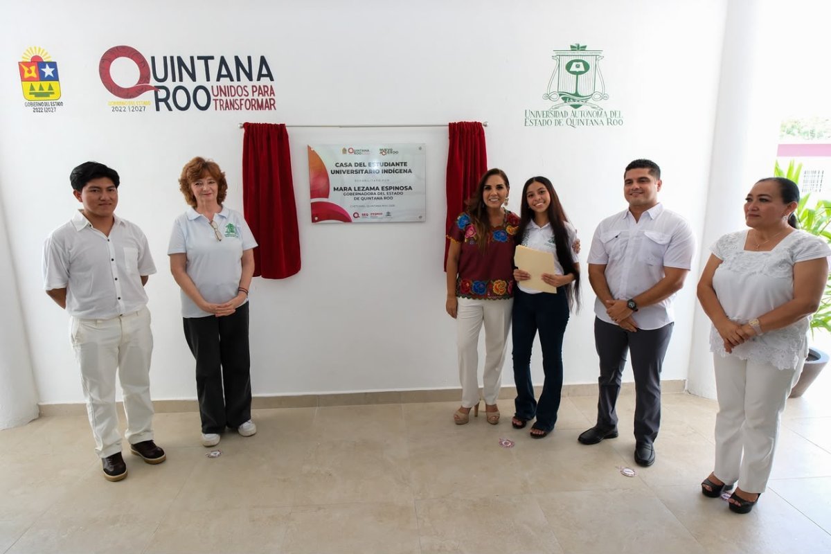 Entregan Casa del Estudiante Universitario Indígena en Chetumal para 100 jóvenes