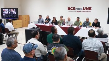 Prevén lluvias intensas en Baja California Sur; activan albergues en La Paz y Los Cabos