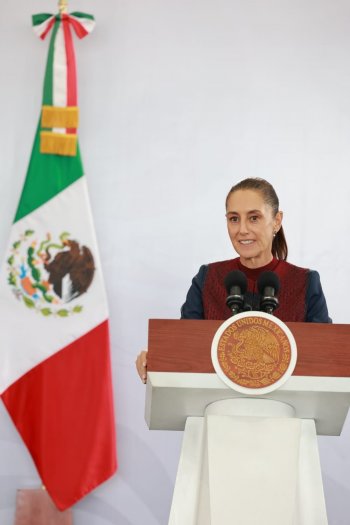 Sheinbaum confirma en Zacatecas que continuará el precio de garantía del frijol