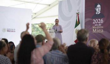 Sheinbaum critica deuda del Fobaproa y destaca inversión social en Colima