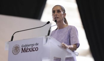 Sheinbaum defiende en Jalisco programas sociales y anuncia tren CDMX-Guadalajara para 2027