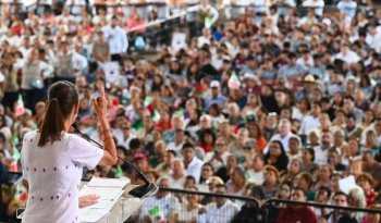 Coahuila: 884 mil personas reciben programas sociales; Sheinbaum destaca obras