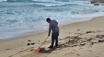 COEPRIS toma muestras de agua de mar en playas de BCS tras lluvias