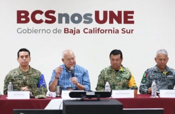 Lluvias intensas en Baja California Sur dejan saldo blanco; continúan labores de limpieza