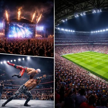 Música, lucha libre y fútbol: el fin de semana que encendió a México