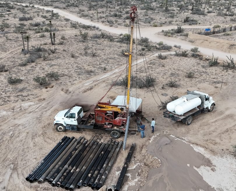 Perforan nuevo pozo en Villa Alberto Alvarado Arámburo para abasto de agua