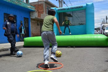Feria de la Paz en Irapuato reúne a 140 niños en la colonia Ganadera