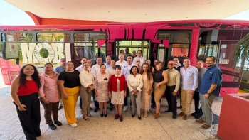 IMOVEQROO presenta a empresarios de Cancún y Chetumal el sistema de transporte MOBI