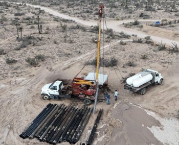 Perforan nuevo pozo en Villa Alberto Alvarado Arámburo para abasto de agua