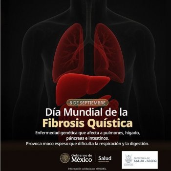 Querétaro llama a detectar fibrosis quística en niños ante el Día Mundial